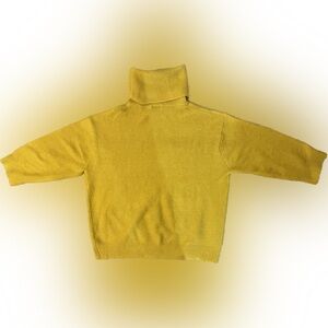 Top shop Cozy Yellow Turtleneck sweater US 2